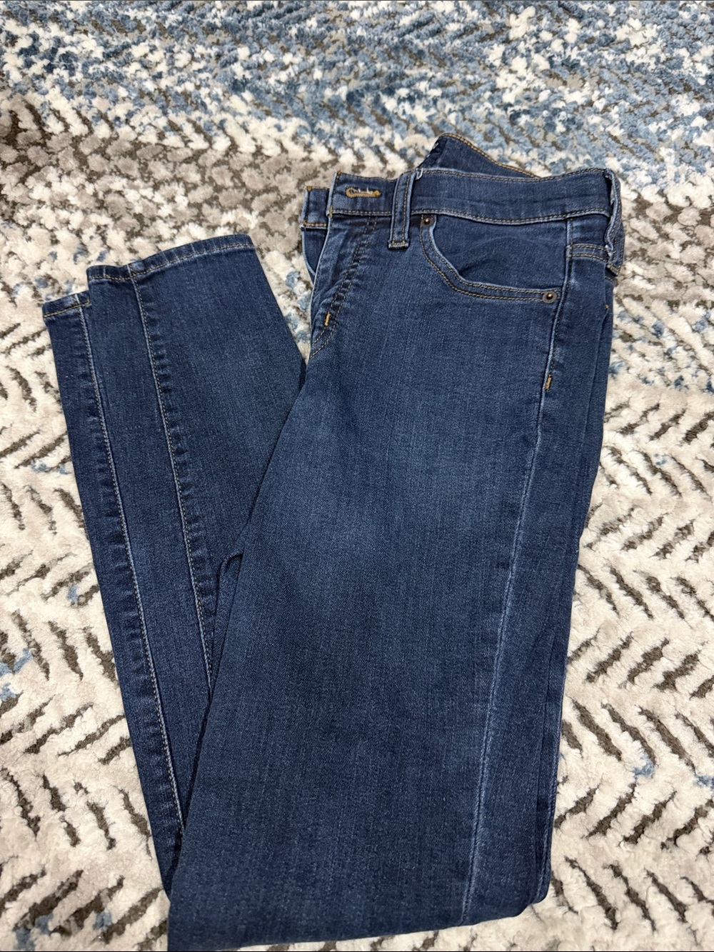 J crew midrise skinny  Classic Women's Dark Blue Jeans